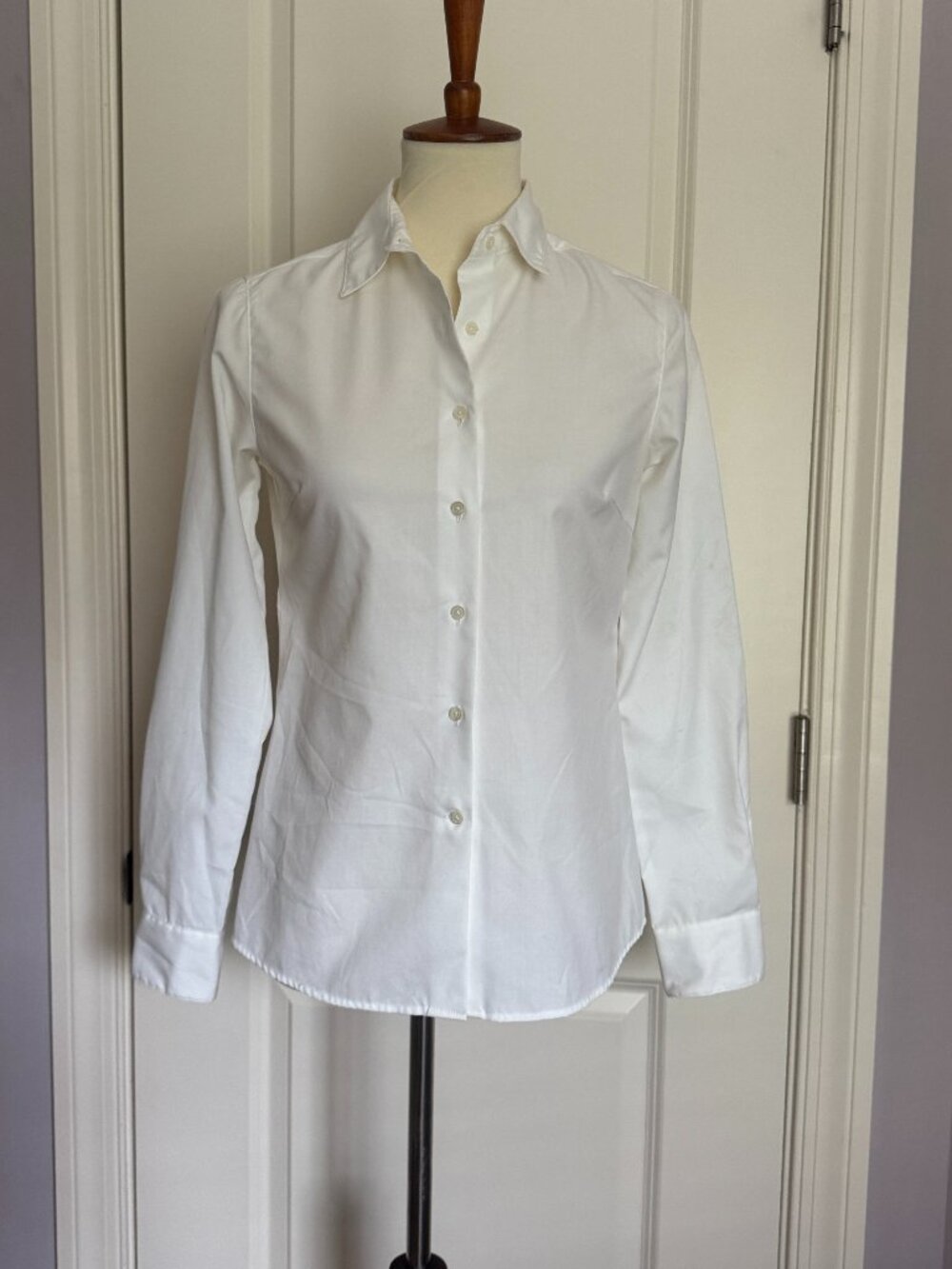 COS White Button Down Shirt Small